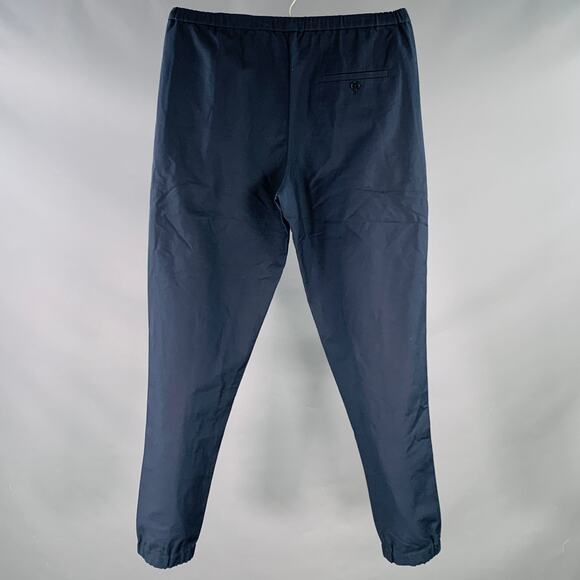 3.1 PHILLIP LIM Size S Navy Nylon Blend Drawstring Casual Pants - Picture 2 of 5